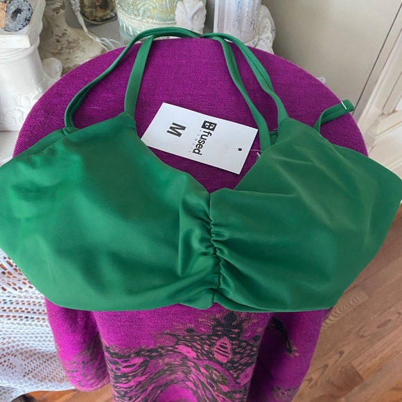 Fused Hawaii Kohanaiki bikini top “pine trees” - Picture 4 of 7